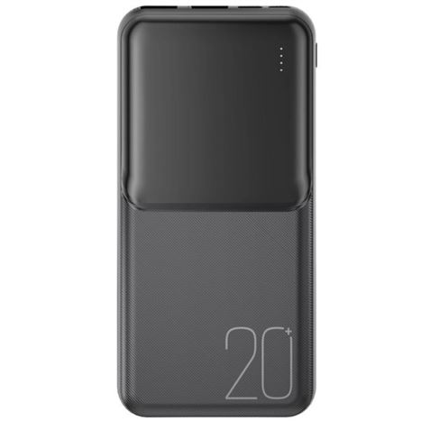 POWERBANK 20000MAH 2 SALIDAS NEGRO PR252 XO - XOPR252BK