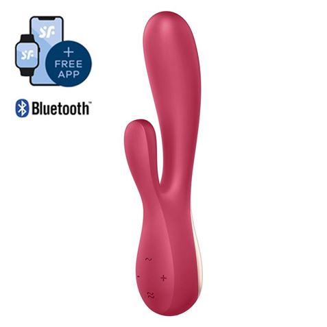 VIBRADOR MONO FLEX ROJO CON APP ROJO - 4061504002668