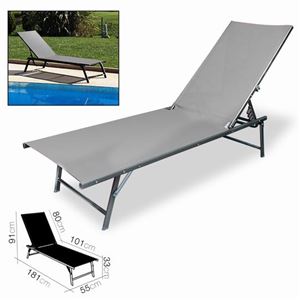 REACONDICIONADA TUMBONA MARE GRIS 181X55XH91CM
