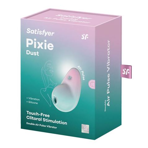 SUCCIONADOR CLITORIS CON VIBRACION PIXIE DUST SATISFYER - 4061504049724-3