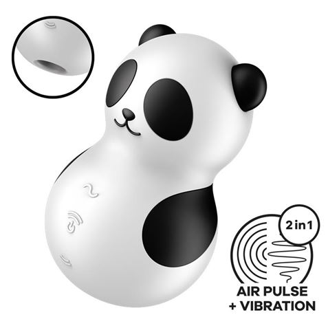 SUCCIONADOR CLITORIS CON VIBRACION POCKET PANDA SATISFYER - 4061504065878