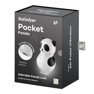 SUCCIONADOR CLITORIS CON VIBRACION POCKET PANDA SATISFYER - 4061504065878-2