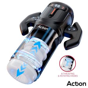 MASTURBADOR MASCULINO AUTOMATICO CLIMAX ZYON ACTION - 8436615005000