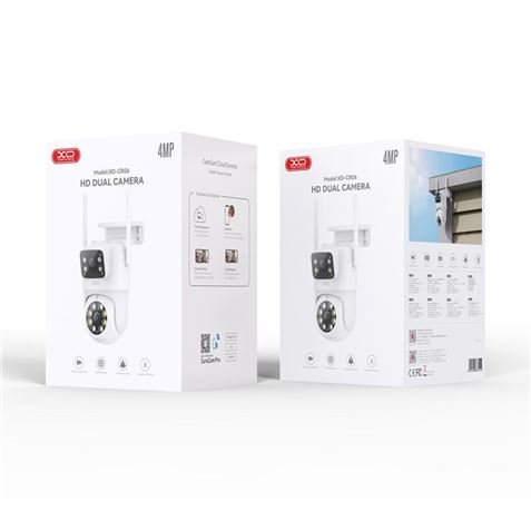 CAMARA WIFI EXTERIOR DUAL MOTORIZADA CR06 XO - XOCR06-2