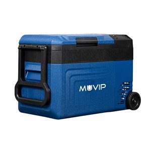 NEVERA PORTATIL CON COMPRESOR 22 LITROS 60W DOBLE ZONA MUVIP - MV0578-4