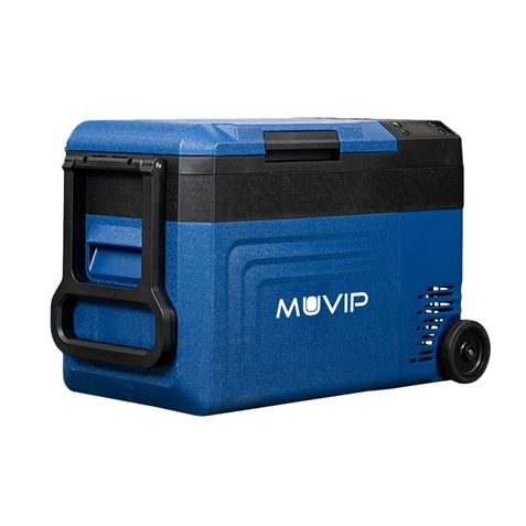 NEVERA PORTATIL CON COMPRESOR 22 LITROS 60W DOBLE ZONA MUVIP - MV0578-4