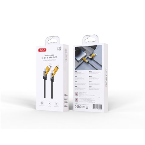 CABLE 4 EN 1 60W MULTIFUNCION NB283 XO - XONB283-3