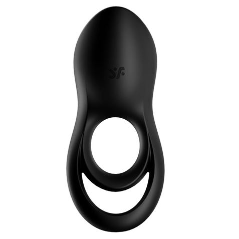 ANILLO VIBRADOR PARA PENE LEGENDARY DUO SATISFYER NEGRO - 4061504009902-1