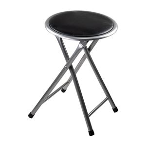 TABURETE PLEGABLE NEGRO 30X31X45 SEVEN HOUSE - 76174