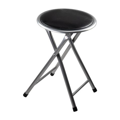 TABURETE PLEGABLE NEGRO 30X31X45 SEVEN HOUSE - 76174