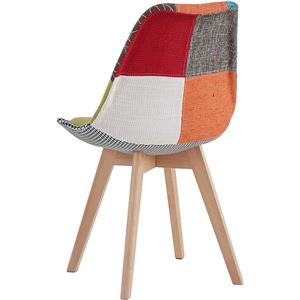 REACONDICONADO PACK 2 SILLAS DESIGN D400 TELA PATCHWORK MUVIP - MV0498-1 REACONDICONADO PACK 2 SILLAS DESIGN D400 TELA PATCHWORK MUVIP - MV0498-1