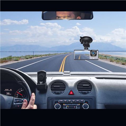 CAMARA DUAL FULL HD PARA VEHICULOS DASHCAM XJ03 XO - XOXJ03-2
