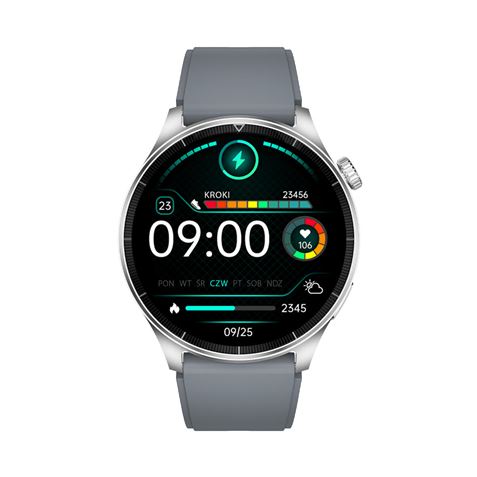 SMARTWATCH GRAND-2 SW-710 SILVER FOREVER - GSM180215-1