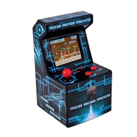 MINI MAQUINA ARCADE 250 JUEGOS FR-TC AZUL - DC1329