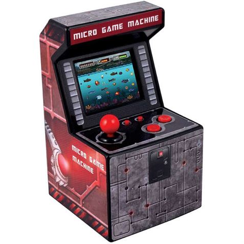 MINI MAQUINA ARCADE 250 JUEGOS FR-TEC ROJA - DC1329R
