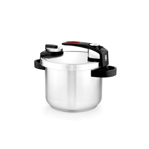 OLLA RAPIDA TEKNA 22CM 6 LITROS INOX BRA - A185602