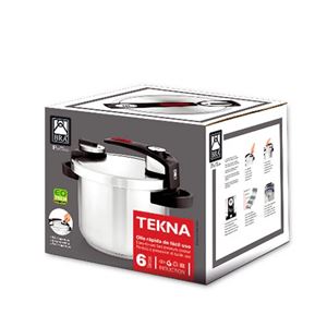 OLLA RAPIDA TEKNA 22CM 7 LITROS INOX BRA - A185603-1