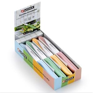 PACK EXPOSITOR 24 CUCHILLOS MONDADORES COLORES SURTIDOS MONIX - M219900