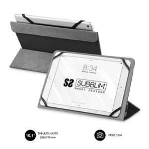 FUNDA TABLET FREECAM 10.1" SUBBLIM NEGRA - SUB-CUT-2FC001