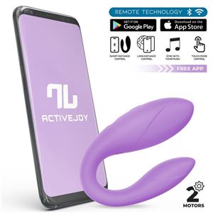 JUGUETE PARA PAREJAS DOS MOTORES CON APP LAVANDA INTOYOU - 8436615004782-1