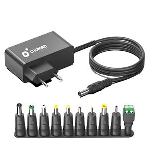 CARGADOR UNIVERSAL AUTOMÁTICO 24W | 11 PUNTAS CROMAD - CR1205