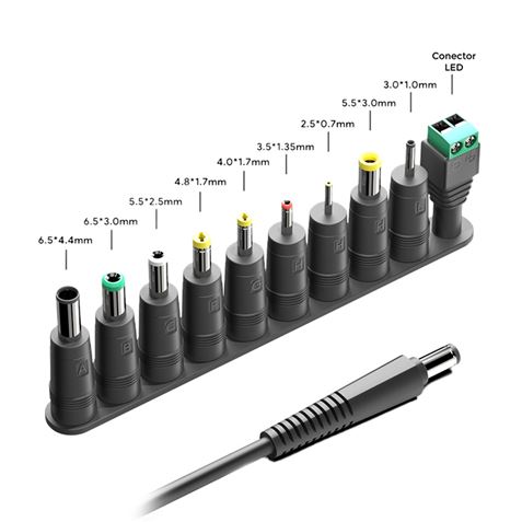 CARGADOR UNIVERSAL AUTOMÁTICO 24W | 11 PUNTAS CROMAD - CR1205-1