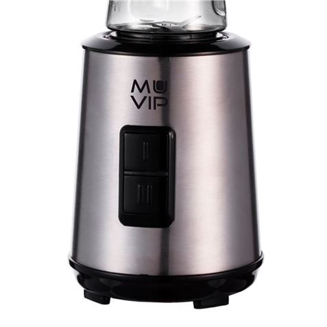 REACONDICIONADA BATIDORA SMOOTHIE 300W INOX 2 VASOS 600ML MUVIP - MV0527-2