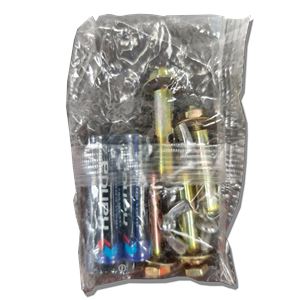 TORNILLERIA Y PILAS PARA FOCO LED SOLAR EB0380, EB0381, EB0382 ELBAT - REP0796
