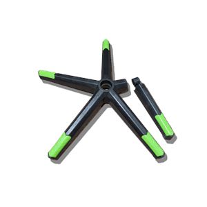 BASE RUEDAS VERDE PARA SILLAS CR1143 CROMAD - REP0804