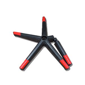 BASE RUEDAS ROJA PARA SILLAS CR1142, CR1146 CROMAD - REP0802