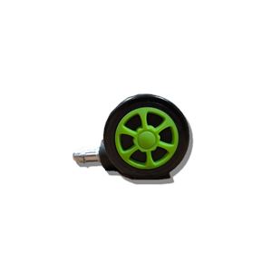 JUEGO DE 5 RUEDAS PRO VERDES PARA SILLA CR1143 CROMAD - REP0806