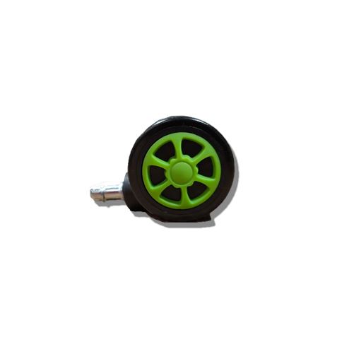 JUEGO DE 5 RUEDAS PRO VERDES PARA SILLA CR1143 CROMAD - REP0806