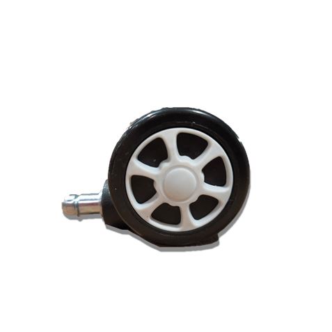 JUEGO DE 5 RUEDAS PRO BLANCAS PARA SILLA CR1145 CROMAD - REP0805