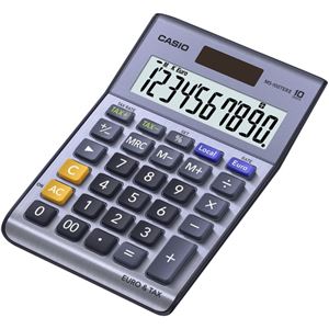 CALCULADORA DE SOBREMESA DE 10 DIGITOS CASIO - MS-100TERI