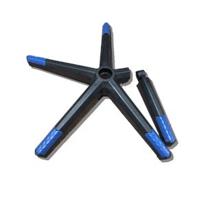 BASE RUEDAS AZUL PARA SILLAS CR1144, CR1141 CROMAD - REP0803