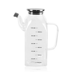 JARRA MEDIDORA BOROSILICATO 1000ML CON TAPA METALICA - BY01018277937