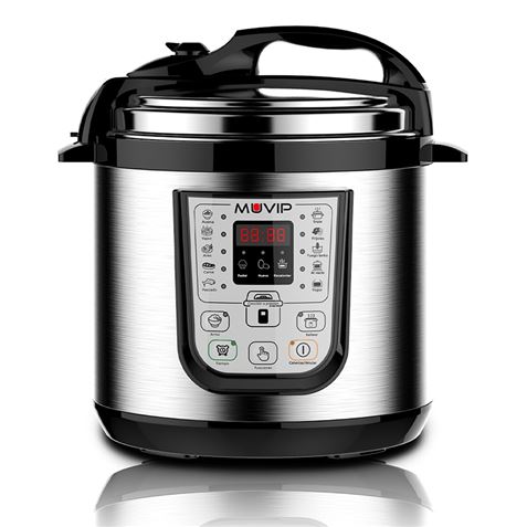 OLLA A PRESIÓN PROGRAMABLE 6 LITROS | 15 PROGRAMAS 1000W MUVIP - MV0591-1