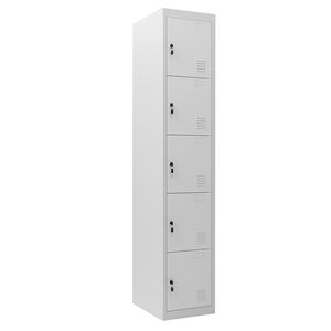 TAQUILLA METÁLICA 5 PUERTAS 1800X300X500MM CROMAD - CR1181