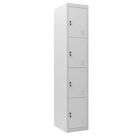 TAQUILLA METÁLICA 4 PUERTAS 1800X300X500MM CROMAD - CR1180