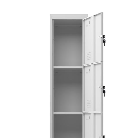 TAQUILLA METÁLICA 4 PUERTAS 1800X300X500MM CROMAD - CR1180-3