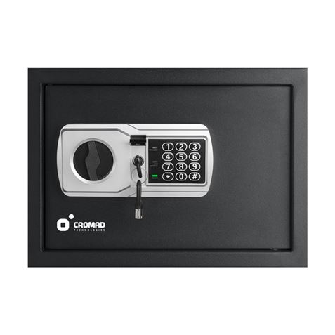 CAJA FUERTE ELECTRÓNICA 229X405X336MM CROMAD - CR1193-1