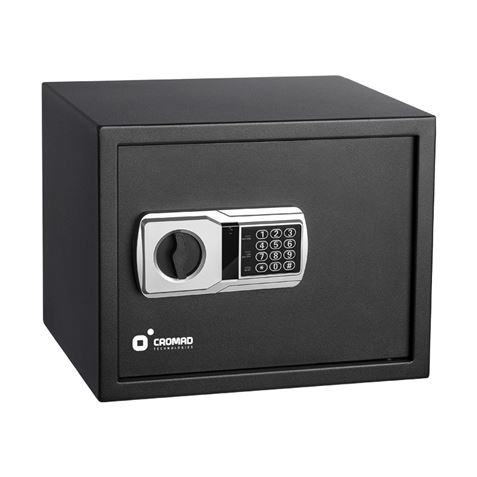 CAJA FUERTE ELECTRÓNICA 300X380X300MM CROMAD - CR1194