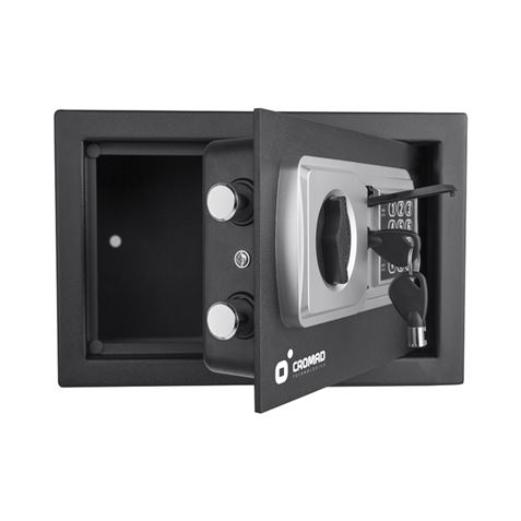 CAJA FUERTE ELECTRÓNICA 200X310X200MM CROMAD - CR1191-3