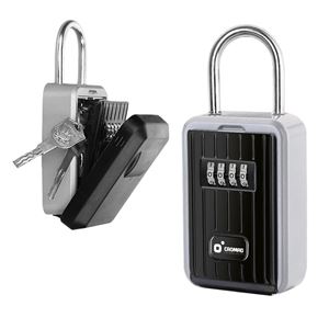 CAJA DE SEGURIDAD COMBINACIÓN PARA LLAVES CON GANCHO CROMAD