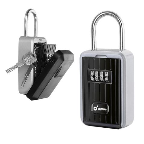CAJA DE SEGURIDAD COMBINACIÓN PARA LLAVES CON GANCHO CROMAD - CR1190