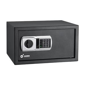 CAJA FUERTE ELECTRÓNICA 250X350X250MM CROMAD - CR1192