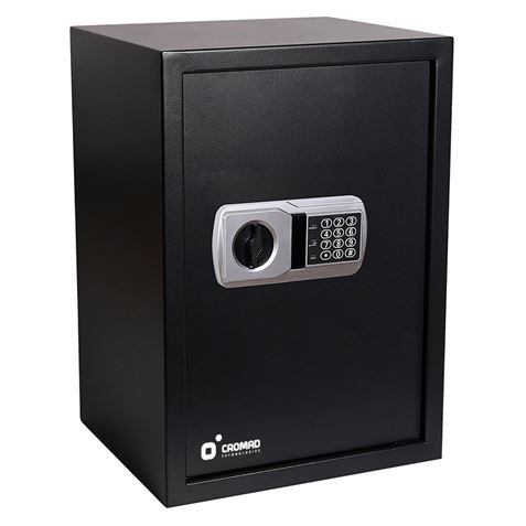 CAJA FUERTE ELECTRÓNICA 500X350X310MM CROMAD - CR1195