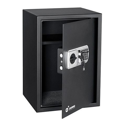 CAJA FUERTE ELECTRÓNICA 500X350X310MM CROMAD - CR1195-1