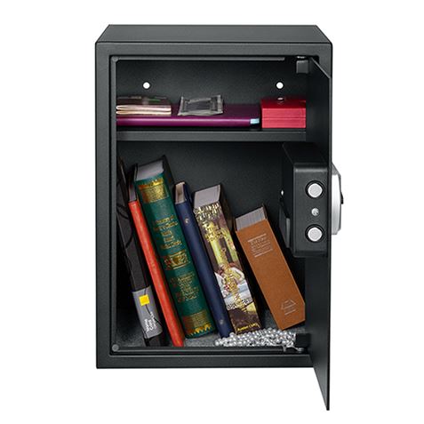 CAJA FUERTE ELECTRÓNICA 500X350X310MM CROMAD - CR1195-2