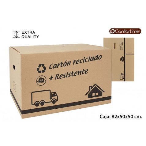 CAJA MULTIUSOS CARTON RECICLADO 82x50x50 CONFORTIME - BY05020160960